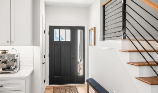 Spacious foyer