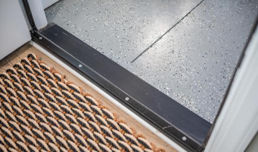 Beautiful epoxy garage floors