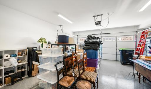 Spacious two car garage