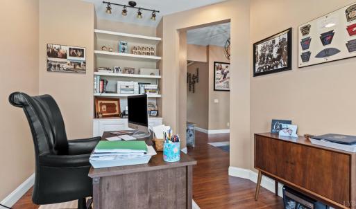 Office on main level.