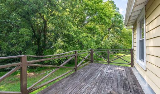 Back deck