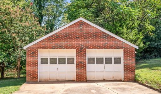 2 Car detached garage workshop