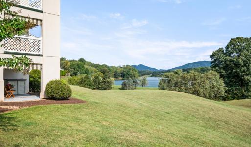 Ground level condo gives easy access to yard and lake