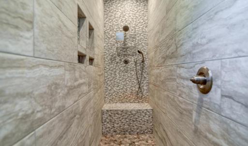Large, oversized spa like shower