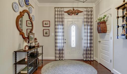 Inside the front entry looking towards the front door