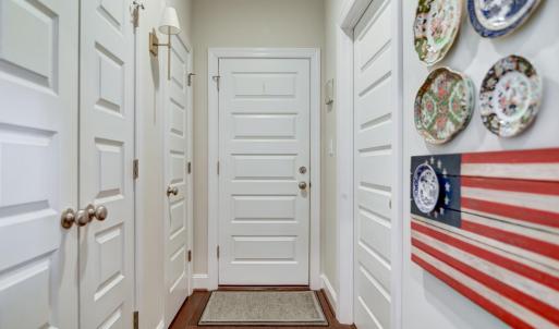Kitchen hallway towards the Garage and Laundry Room