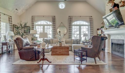 Great Room with Windows Open - View from the Kitchen