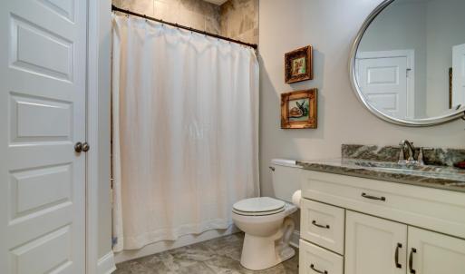 Hall Bathroom for the Bedroom and Office Spaces