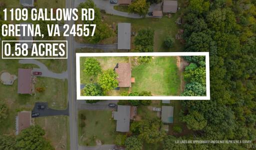 Photo #2 of 1109 Gallows Road, Gretna, VA 0.6 acres