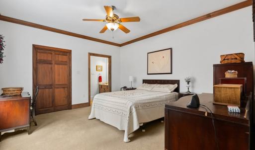First floor primary suite-bedroom