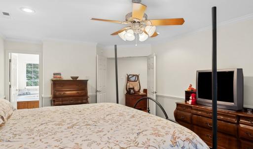 Second floor Primary suite