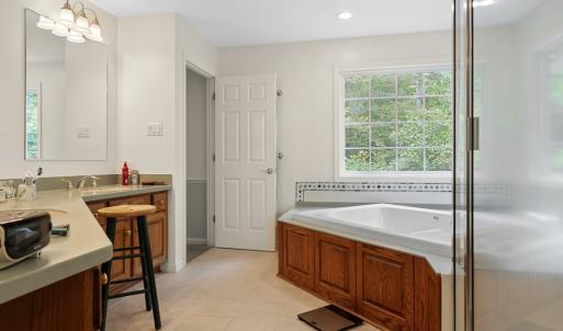 Second floor Primary suite