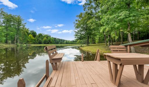 dock with seating