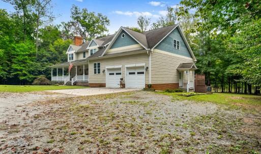 front with garage