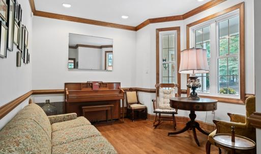 Piano room