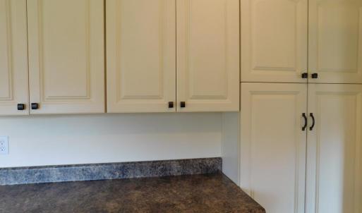 Kitchen view 4, pantry cabinet storage