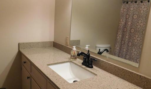 Full Bath in Primary bedroom. Newly remodeled