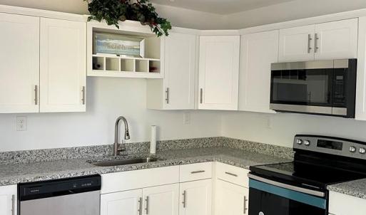 All new! Even appliances still have protective fil