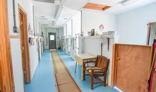 Kennel interior