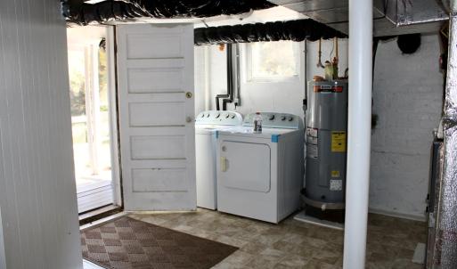 Laundry area