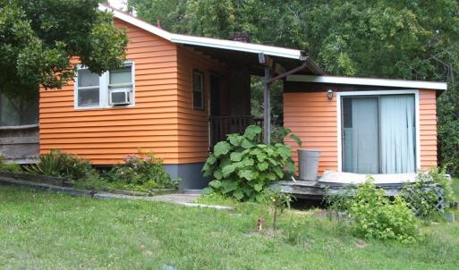 Side and rear of cottage