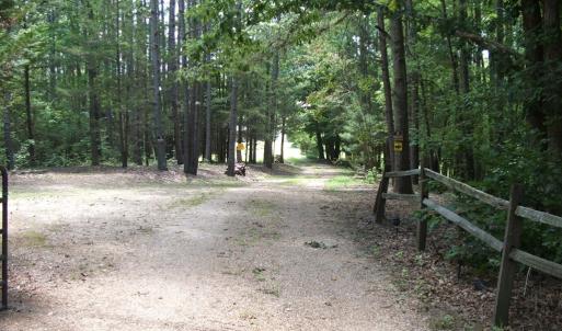 Driveway into property