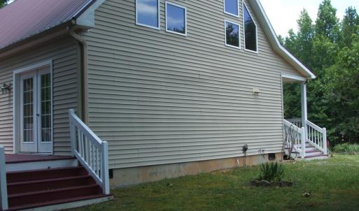 View of east side of home