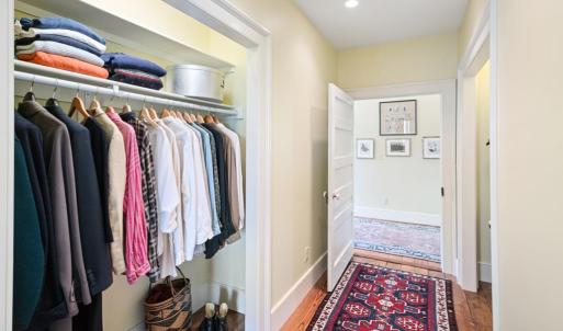 Primary walk-through closet