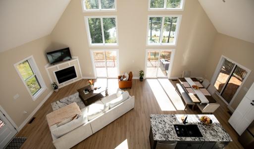 upstairs overlook of downstairs