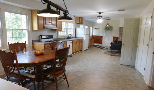Kitchen view 35'1 x 12'7