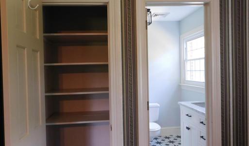 Second closet in Primary bedroom