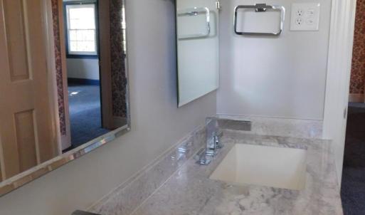 Additional view of new counter top.