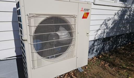 New Mini Split heating and cooling units