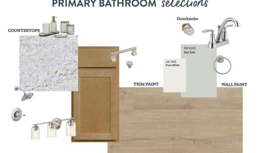 Primary Bathroom Selections