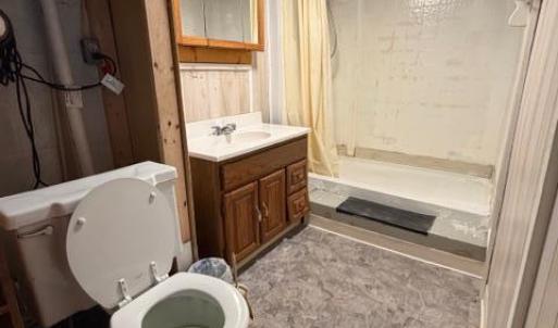 Bathroom basement