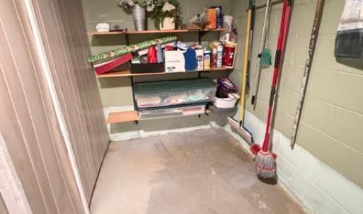 Basement cubby