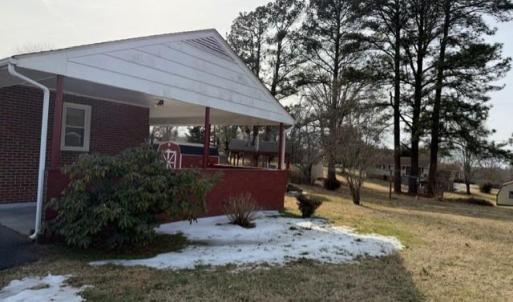 Carport side of house