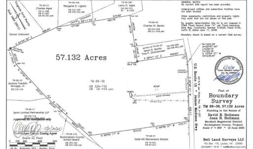 Photo #2 of 25805 N James Madison Hwy, New Canton, VA 57.1 acres