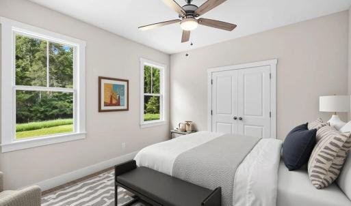 Staged Bedroom