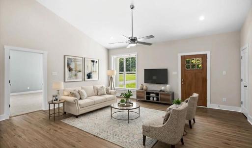 Staged Great Room