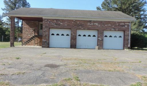 left side/garage