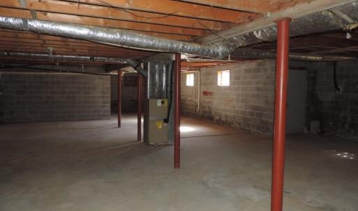 Unfinished basement