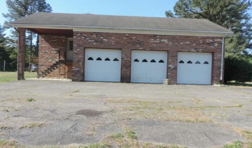 left side/garage