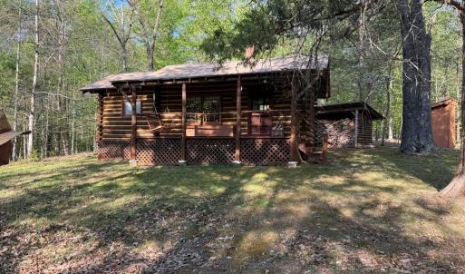 Hand built Log Cabin