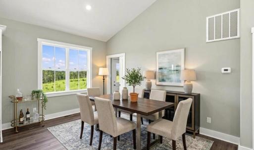 Dining Room, Staged Dining Room