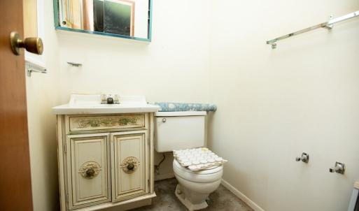 1/2 Bath off of Primary