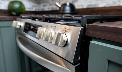 Gas cooking