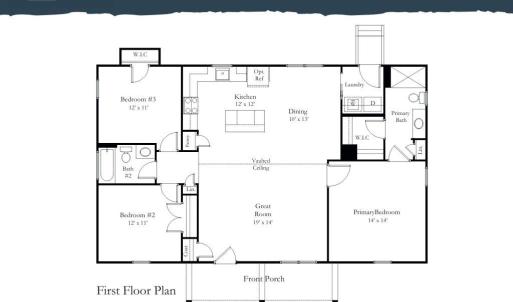 Floorplan, Laurel Creek Floorplan