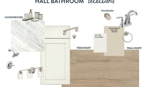 Hall Bathroom, Hall Bath Design Selections