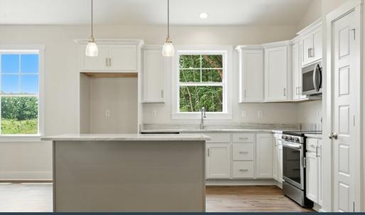 Kitchen, Island, Pendant Lighting, Pantry